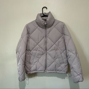 H&M Cream Puffer Jacket